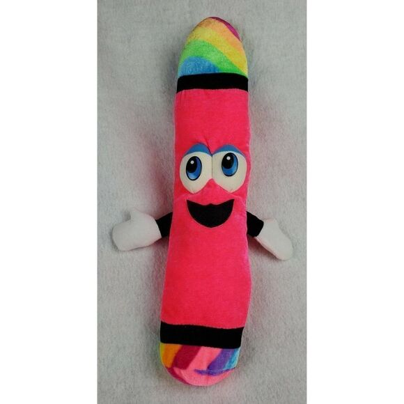 Crayon Plush Teacher Classroom Homeschool Back To School Writing ELA Grammar - Picture 6 of 6